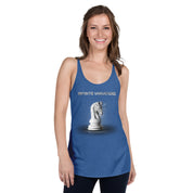 Disintegrating Knight - Women's Racerback Tank