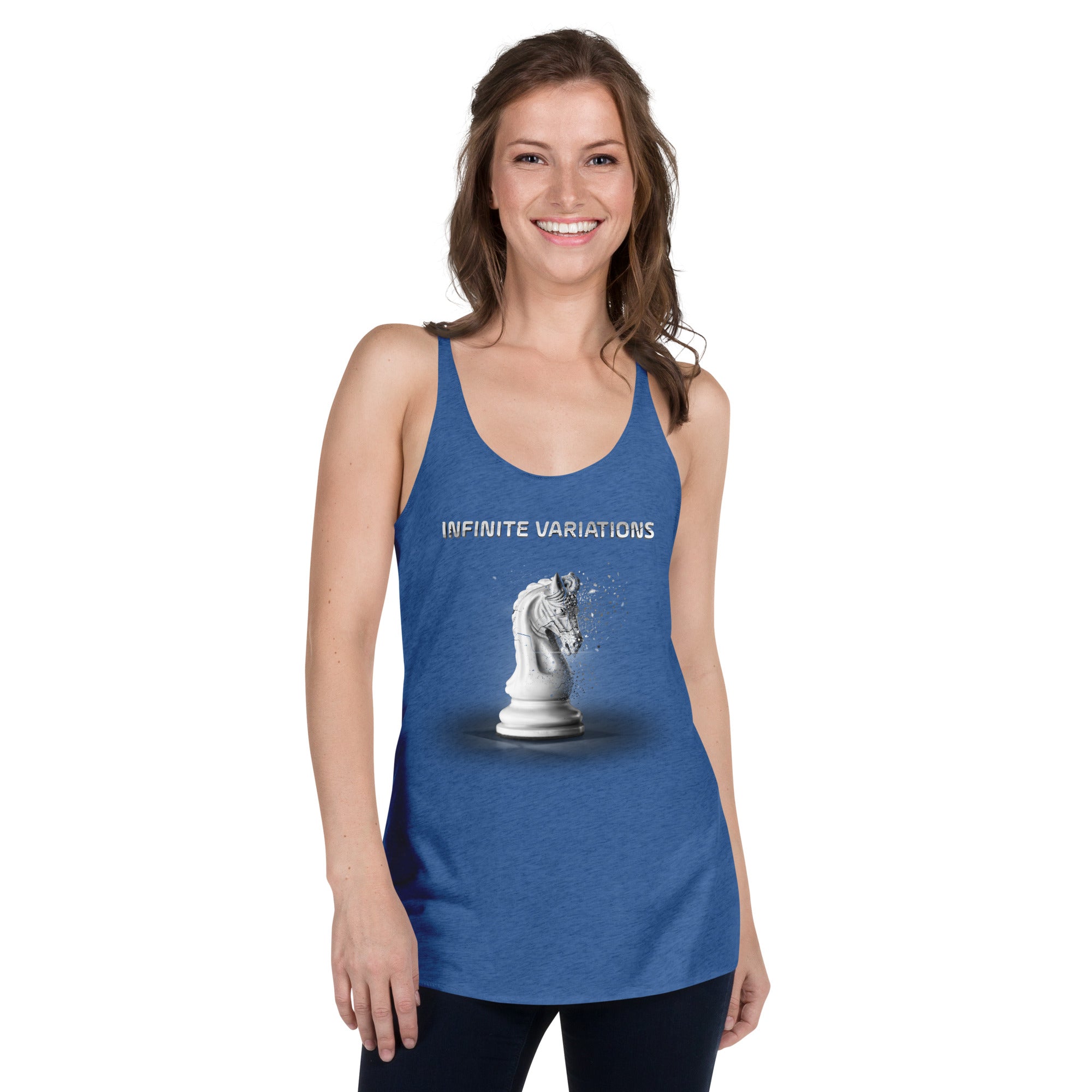 Disintegrating Knight - Women's Racerback Tank