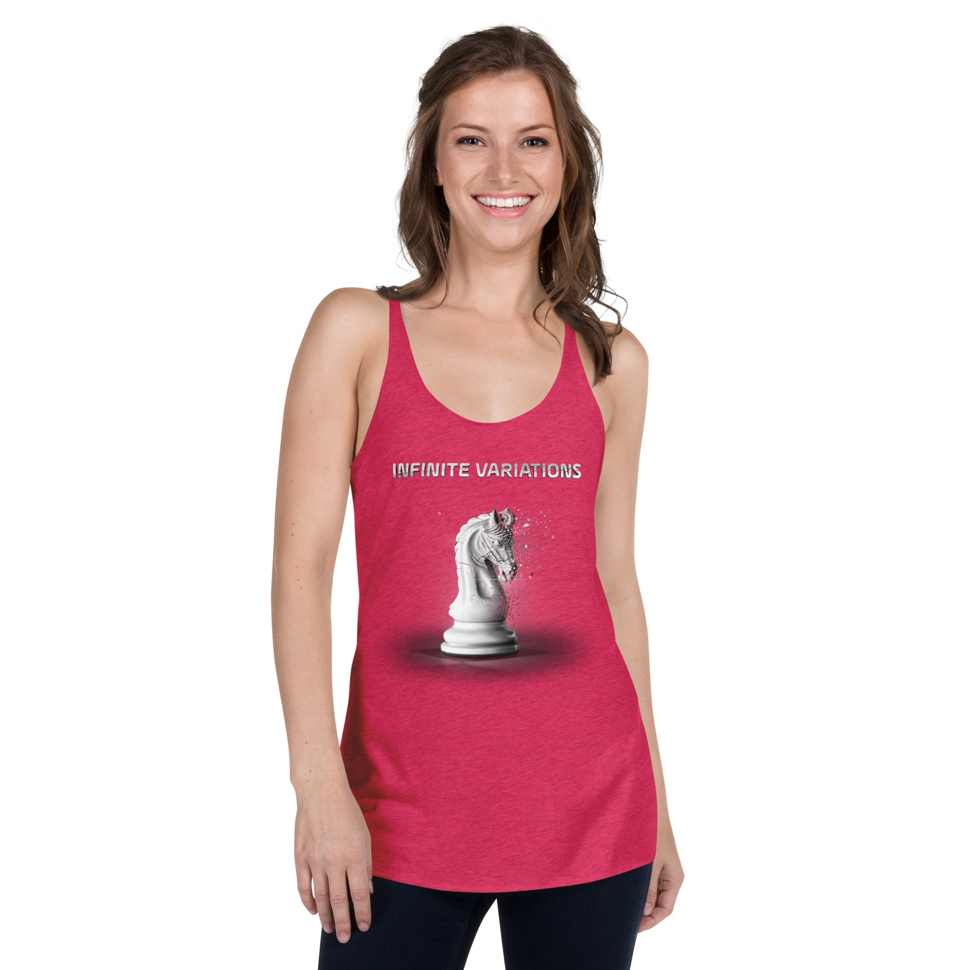 Disintegrating Knight - Women's Racerback Tank