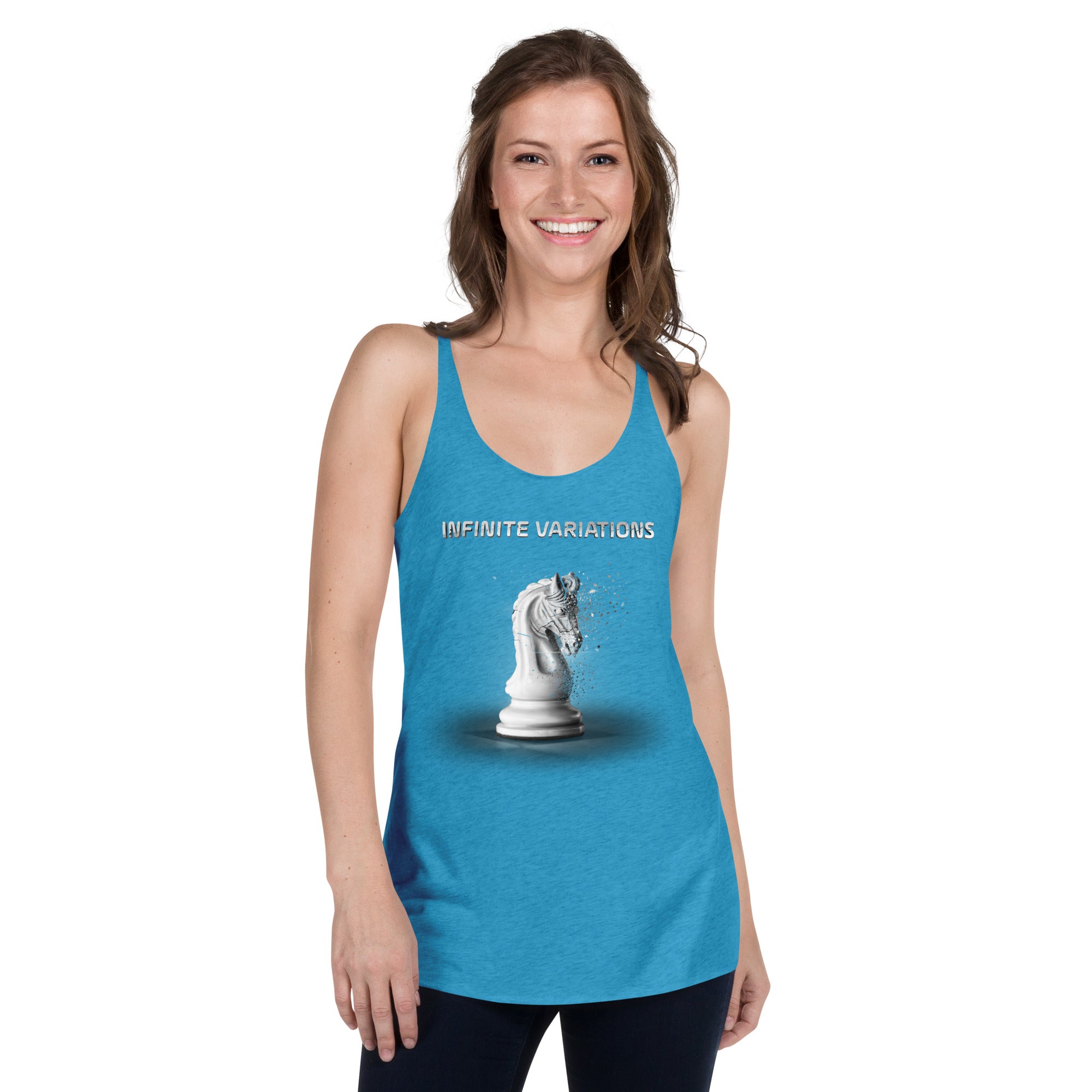 Disintegrating Knight - Women's Racerback Tank